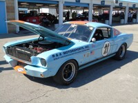 Shelby Mustang GT vintage racecar