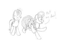 "Put me down!"