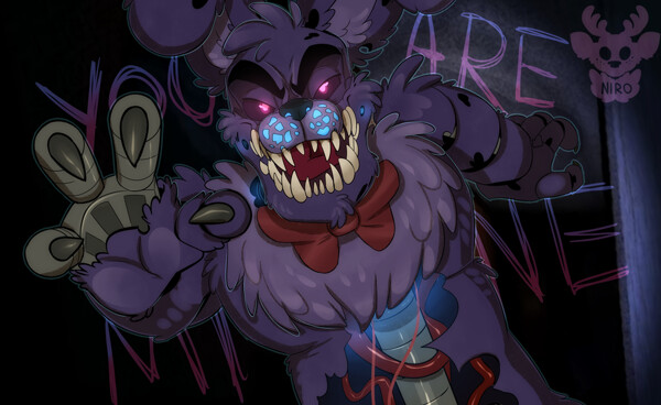 NIGHTMARE BONNIE(Mr Beast Meme) by Magikat1 -- Fur Affinity [dot] net