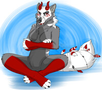 NightRealm Fur Eh Colored Sketch