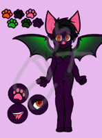 Bat Girl Adopt $5(Unavailable)