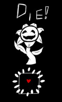 evil flowey (undertale)(icon)(my art) by furrylovedream -- Fur Affinity  [dot] net