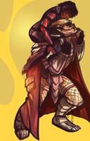 Tusk and Merc cute (COMMISSION)