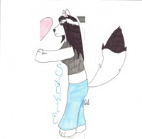 snowie 1/2 voodoo badge