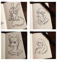 (Inktober 2015) 22nd to 25th