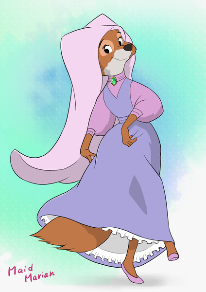 Maid Marian by cat_named_fish -- Fur Affinity [dot] net