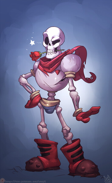 Undertale AU: Dieutale Papyrus by QQQQT2 -- Fur Affinity [dot] net