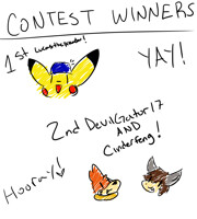 CONTEST WINNERS!!!