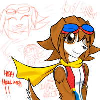 PR: Summer the Dog (weredog?)