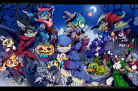 [COM] YCH Halloween collab ｒｅｓｕｌｔ