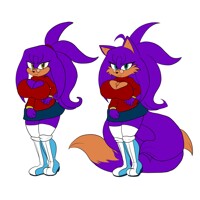 Rebecca Robotnik the Echidna and the Kitsune