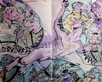 Java and Fish in Watercolours by Furikake