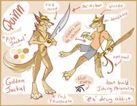 Quinn's (Jackal form) Reference Sheet