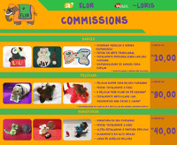 Elor commission Price Guide