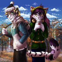 Autumn walking