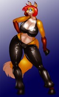 COMMISSION: Vicky Horse by Marauder 6272 Colorized by Me