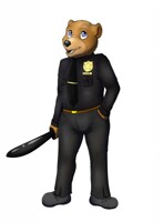 Police Bear (commison)