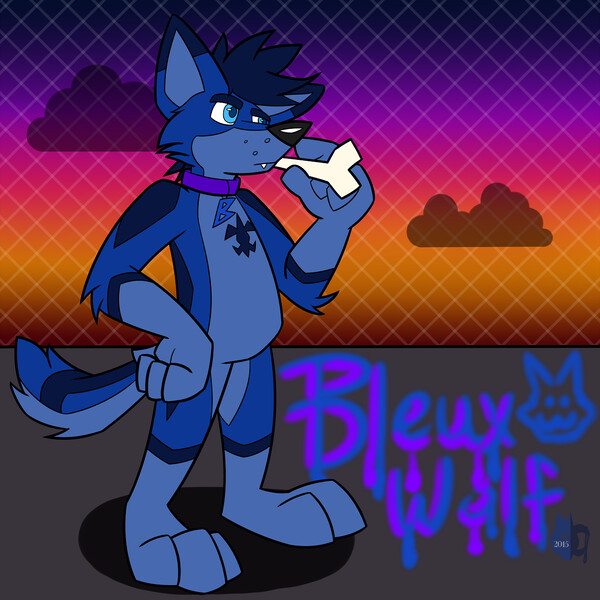 Just something for NeonWolf 7 to see. 2 by VeganBlackWolfBlue -- Fur  Affinity [dot] net