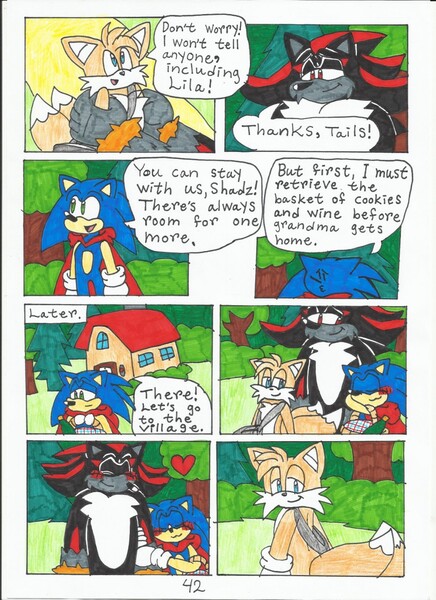 Sonic the Red Riding Hood pg 42 by KatarinatheCat18.