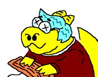 dragon uses computer