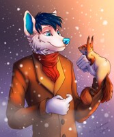 [Comm] In snowy evening