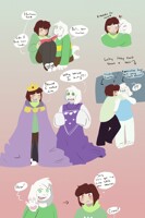 Stuff with Chara and Asriel 