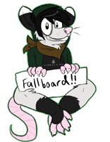 Fallboard Badge