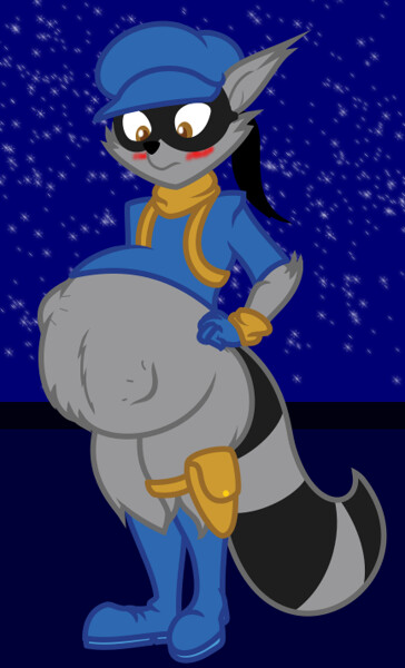 Sly Cooper: Underwear Thief by HeresyArt -- Fur Affinity [dot] net