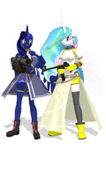 Luna and Celestia