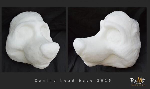 Foam Base for First Fursuit Head by RubySable -- Fur Affinity [dot