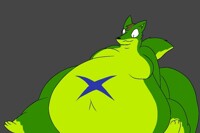 Big belly YCH: X-Nite