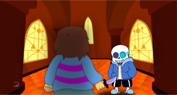 Undertale - Practicing Sans by RujiruBlkDragon -- Fur Affinity [dot] net