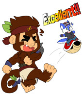 Dennis And Chips bros attack! by regallyflawed