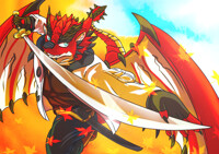 Rathalos's trusty sword