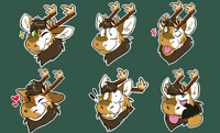 LeSquatch telegram stickers
