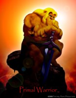 Primal Warrior Poster A