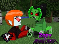 Zoey in Minecraft - Creeper
