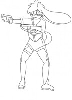 [Own Art] Tracer Bunny