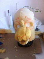Asriel fursuit WIP