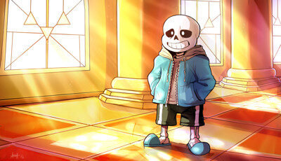 Undertale - Practicing Sans by RujiruBlkDragon -- Fur Affinity [dot] net