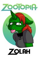 Zootopia badge - Zolah
