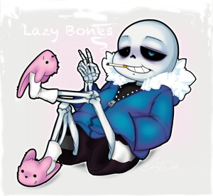 Undertale - Practicing Sans by RujiruBlkDragon -- Fur Affinity [dot] net