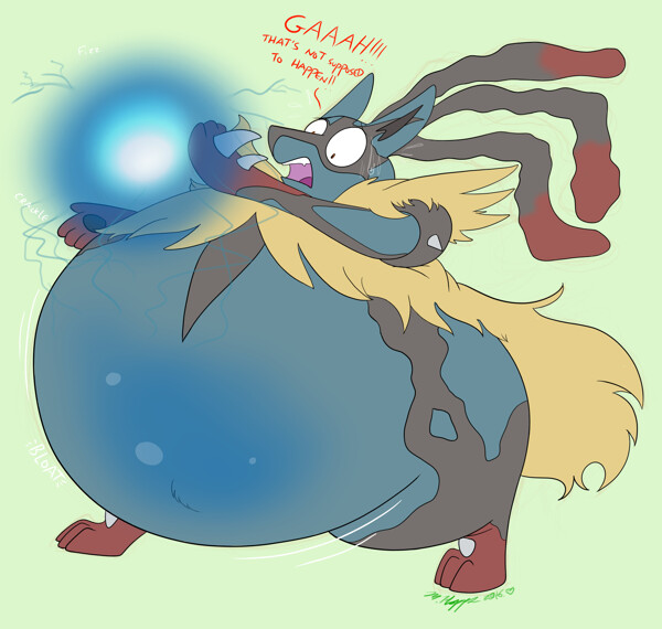 pumpkibee: Banox the Lucario