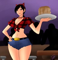 Commission: Hot Pancakes