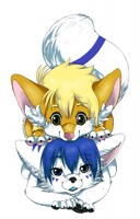 Piggyback Ride from a Fox!