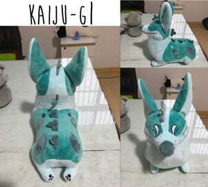 kaiju corgi plush