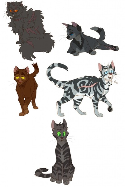 Anime warrior cats' Fanart Challenge by meep -- Fur Affinity [dot] net