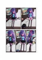 Custom Twilight Sparkle EQG Punk ver.