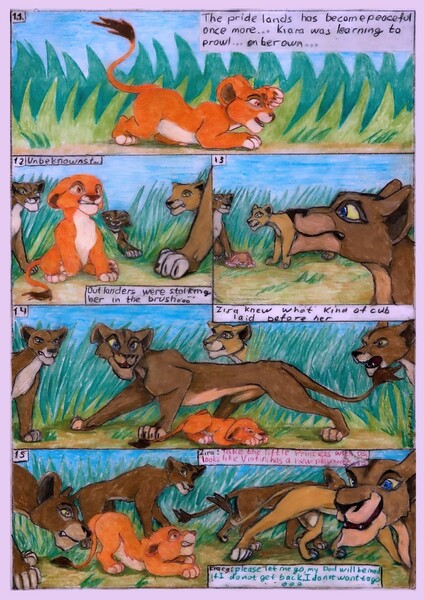 lion king zira comics