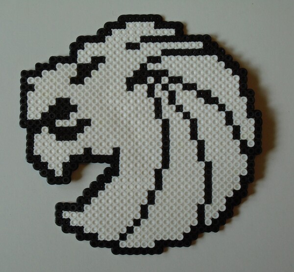 DENVER BRONCOS Perler Bead Pattern, Bead Sprites